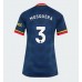Arsenal Cristhian Mosquera #3 Dámské Venkovní Dres 2026-27 Krátkým Rukávem Arsenal Cristhian Mosquera #3 Dámské Venkovní Dres 2026-27 Krátkým Rukávem